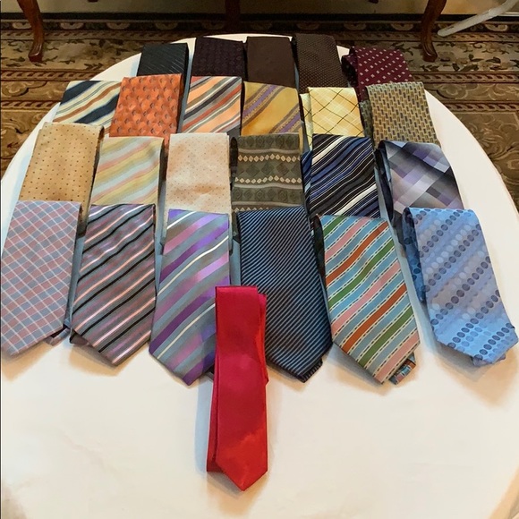 BULK SALE! 24 VARIOUS MEN’S TIES - Picture 2 of 8